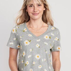 Old Navy Floral Graphic Tee | S